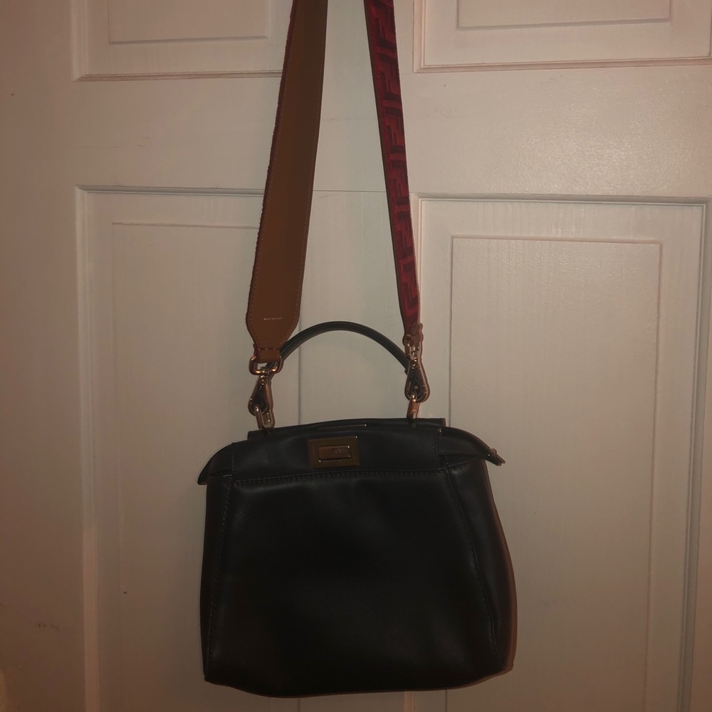 *Used* FENDI PEEKABOO ICONIC MINI W| Fendi Strap